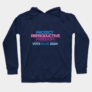 Protect Reproductive Freedom Vote Blue 2024 Hoodie